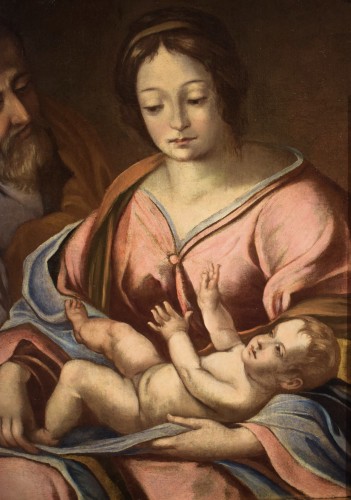 "Sainte famille" Ecole émilienne - début du XVIIe siècle - Louis XIII